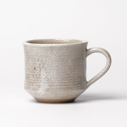Hyouzangama Kairagi Crackle Glaze Mug