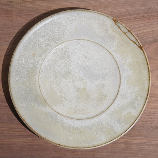 KINTSUGI Yosuke Ono Dinner Plate Large White 9IN