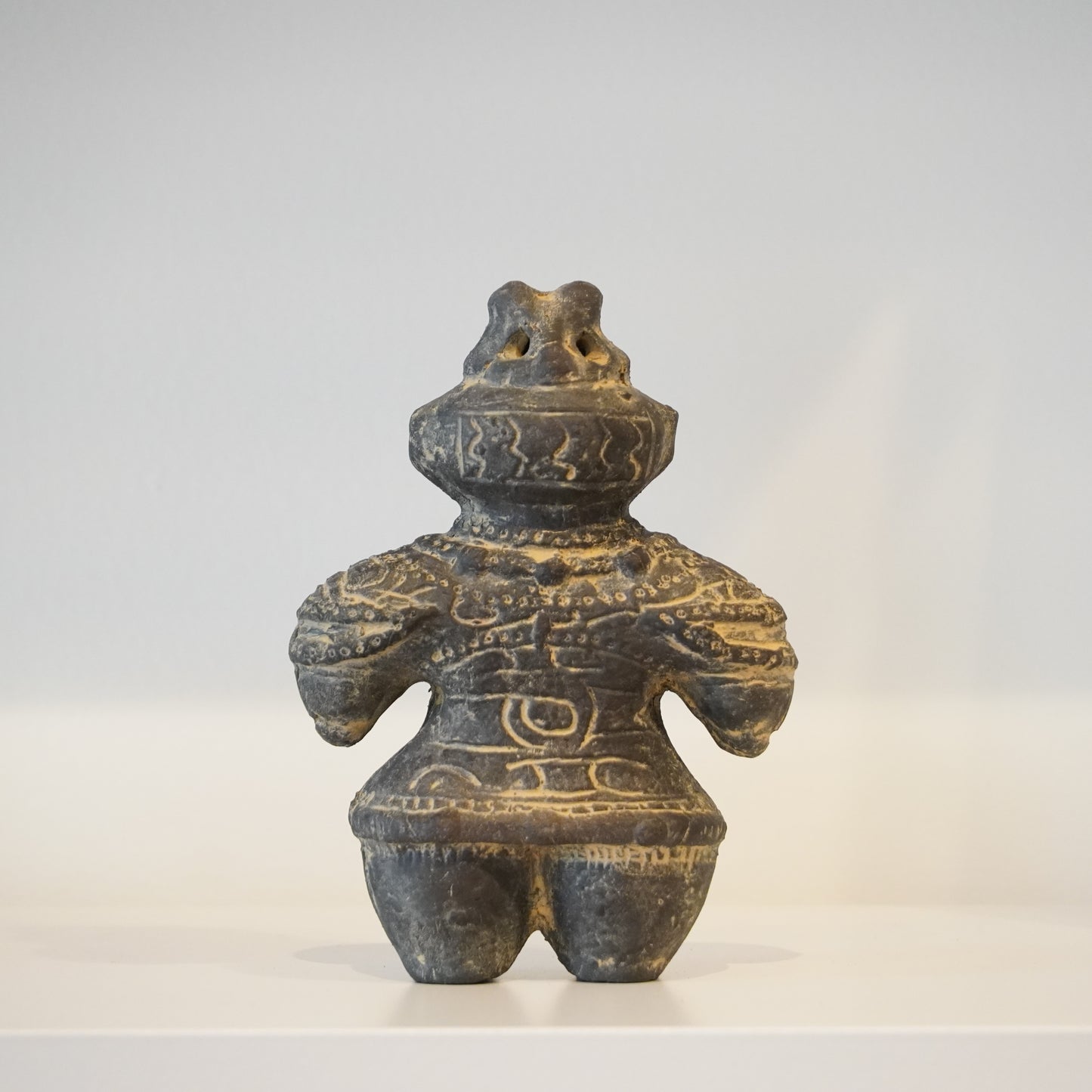 Dogu Japanese Jonmon-era Replica Statue