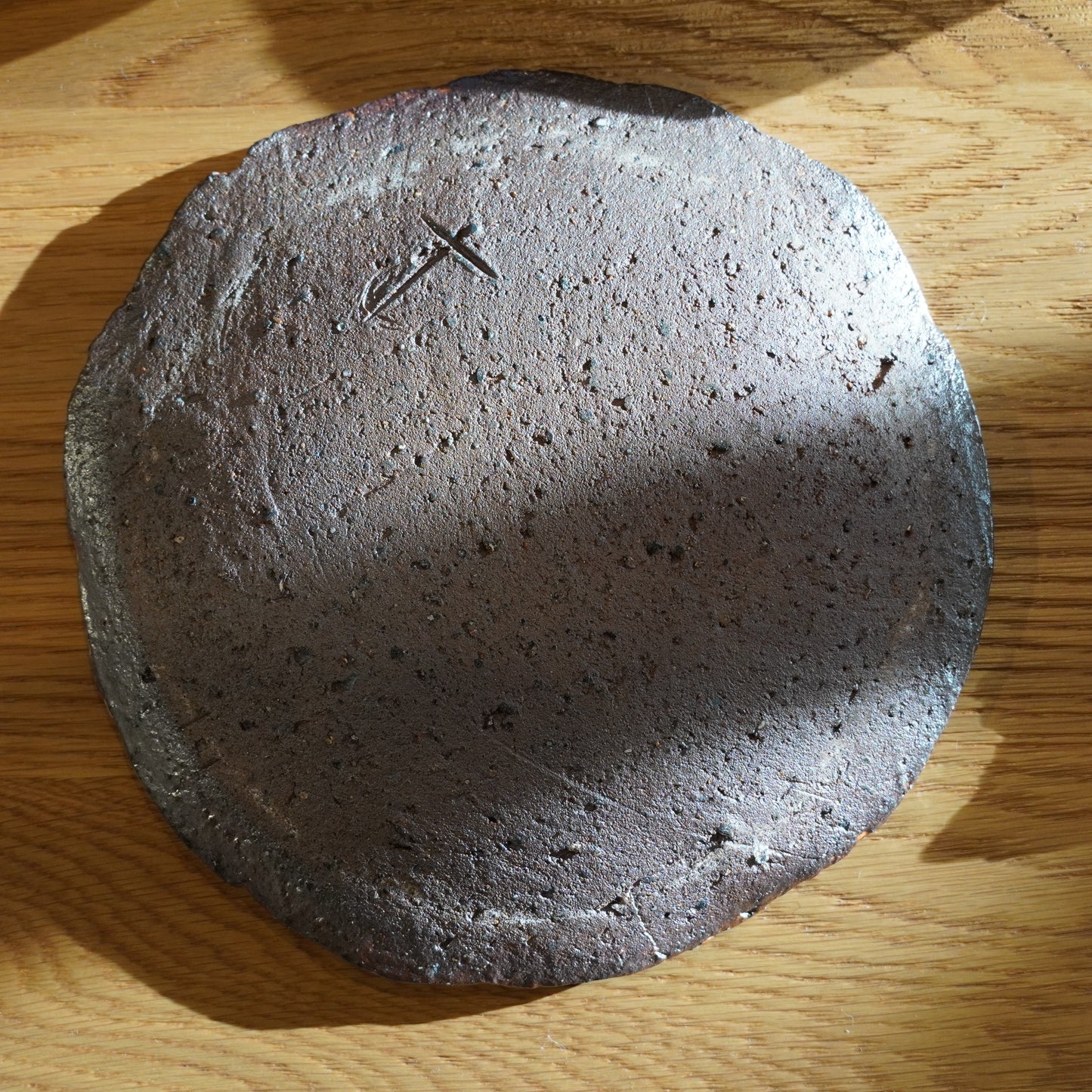 Nakagawa Jinenbogama Karatsu Wood fired Kohiki Plate