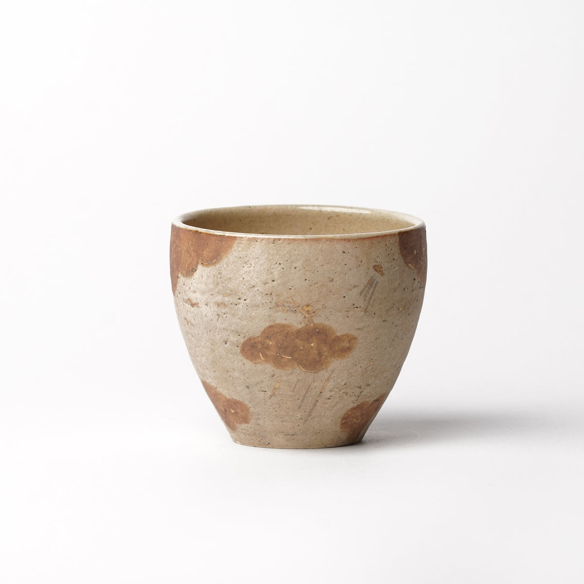 Izumi Sakai Yunomi Tea Cup with gold with gold