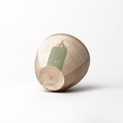 Izumi Sakai Yunomi Tea Cup with gold with gold