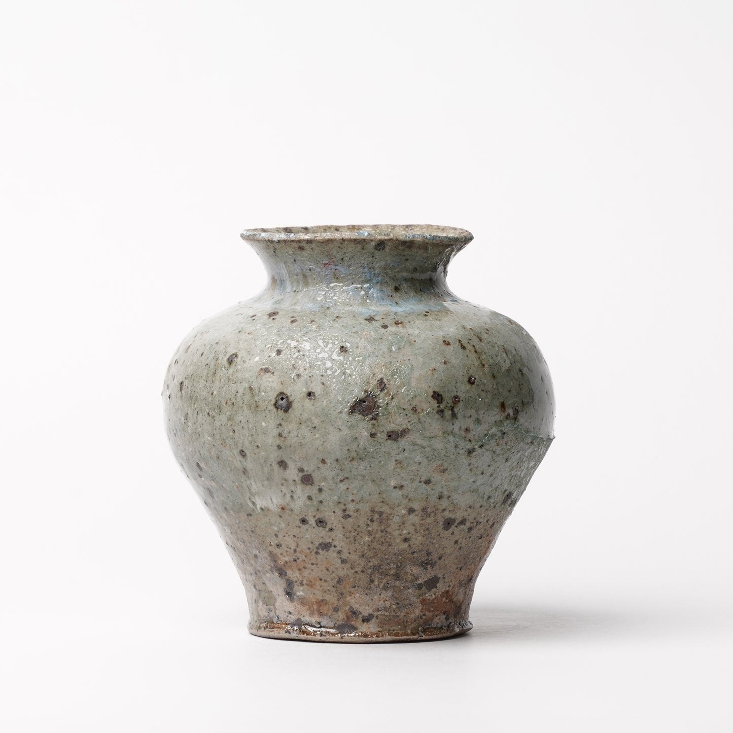 Takeryo Kawaguchi Vase Ash Glaze