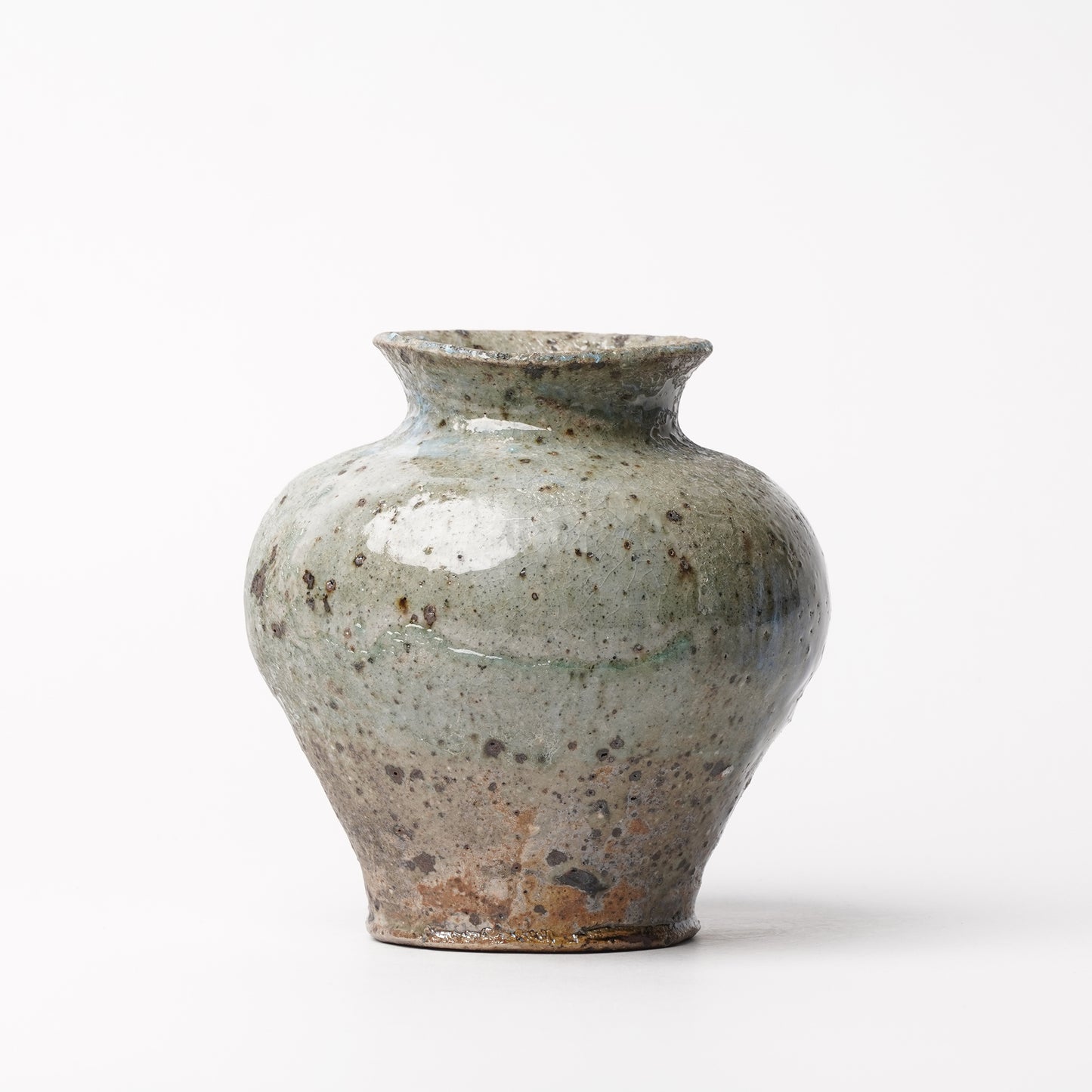 Takeryo Kawaguchi Vase Ash Glaze