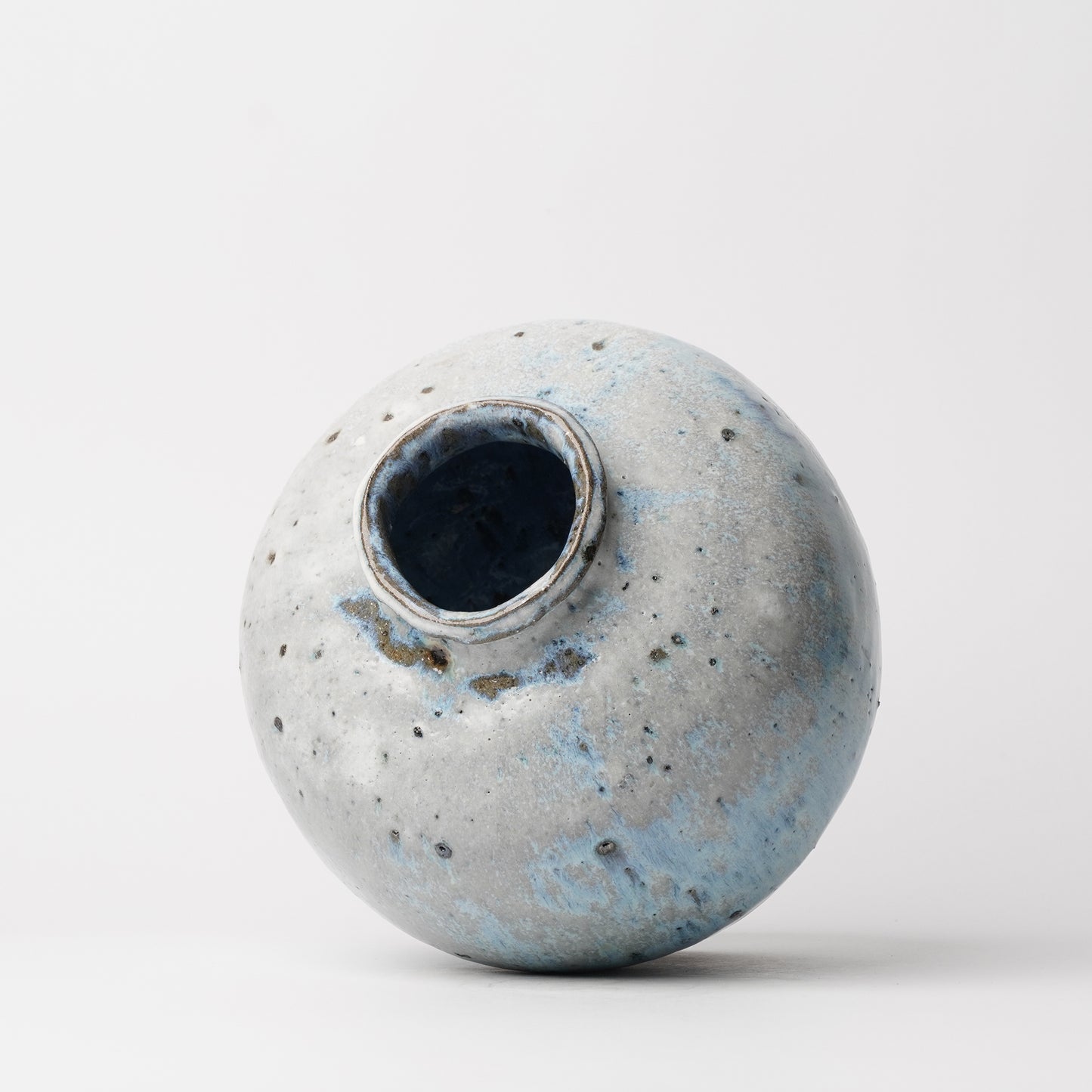 Takeryo Kawaguchi Vase Ash Glaze Noborigama Woodfired