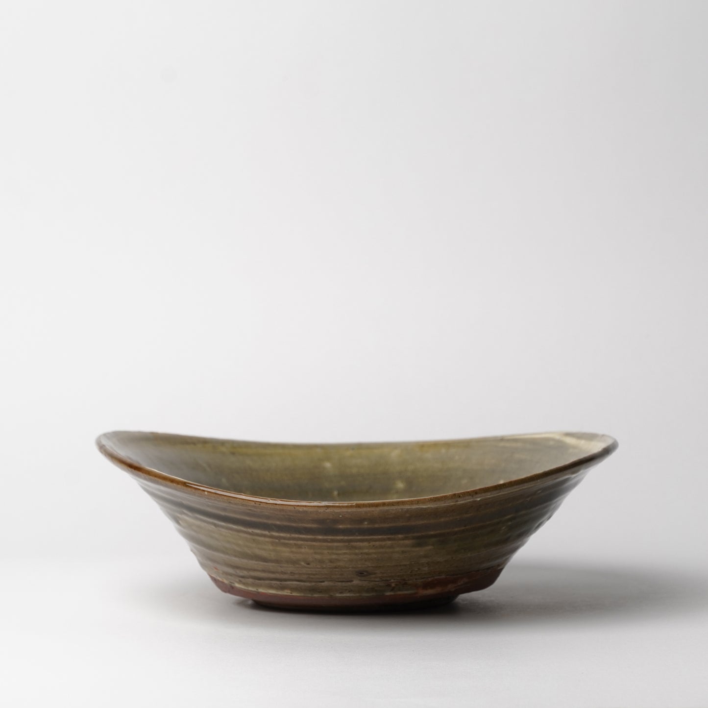 Takeryo Kawaguchi Large Bowl Ash Glaze