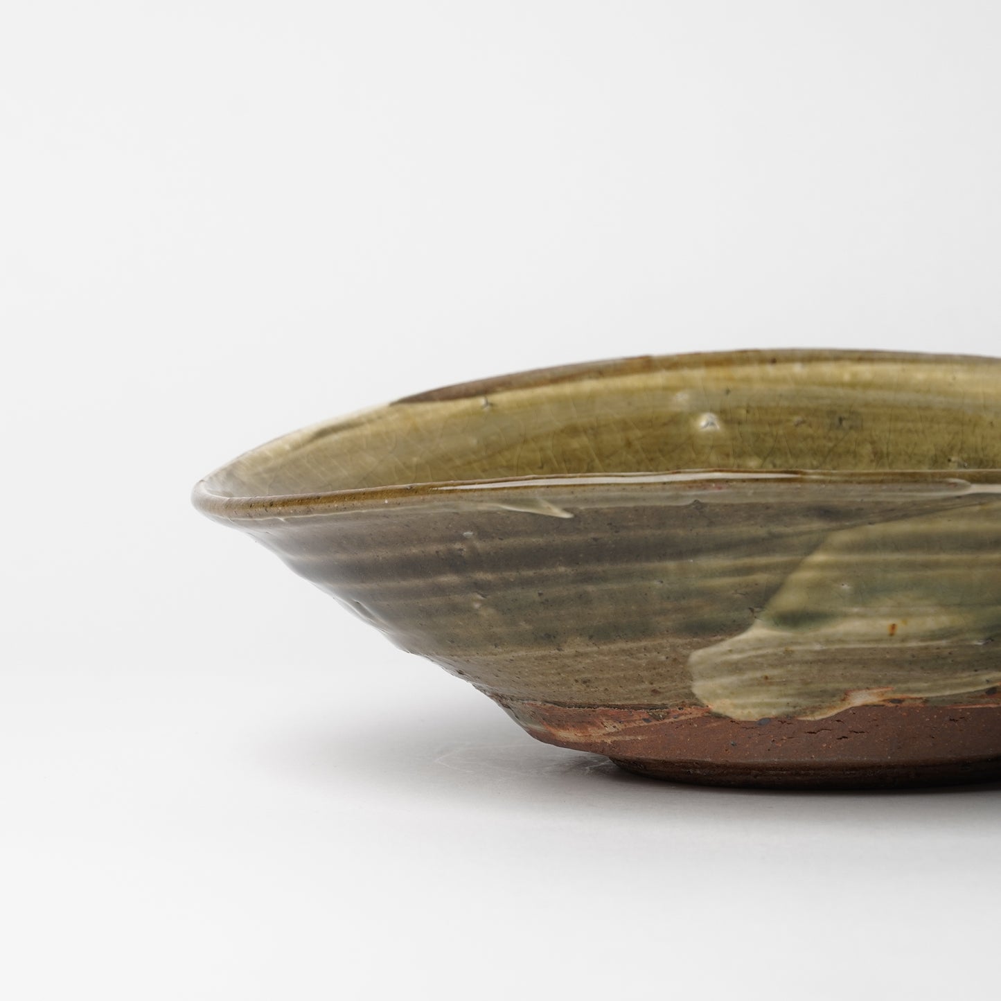Takeryo Kawaguchi Large Bowl Ash Glaze