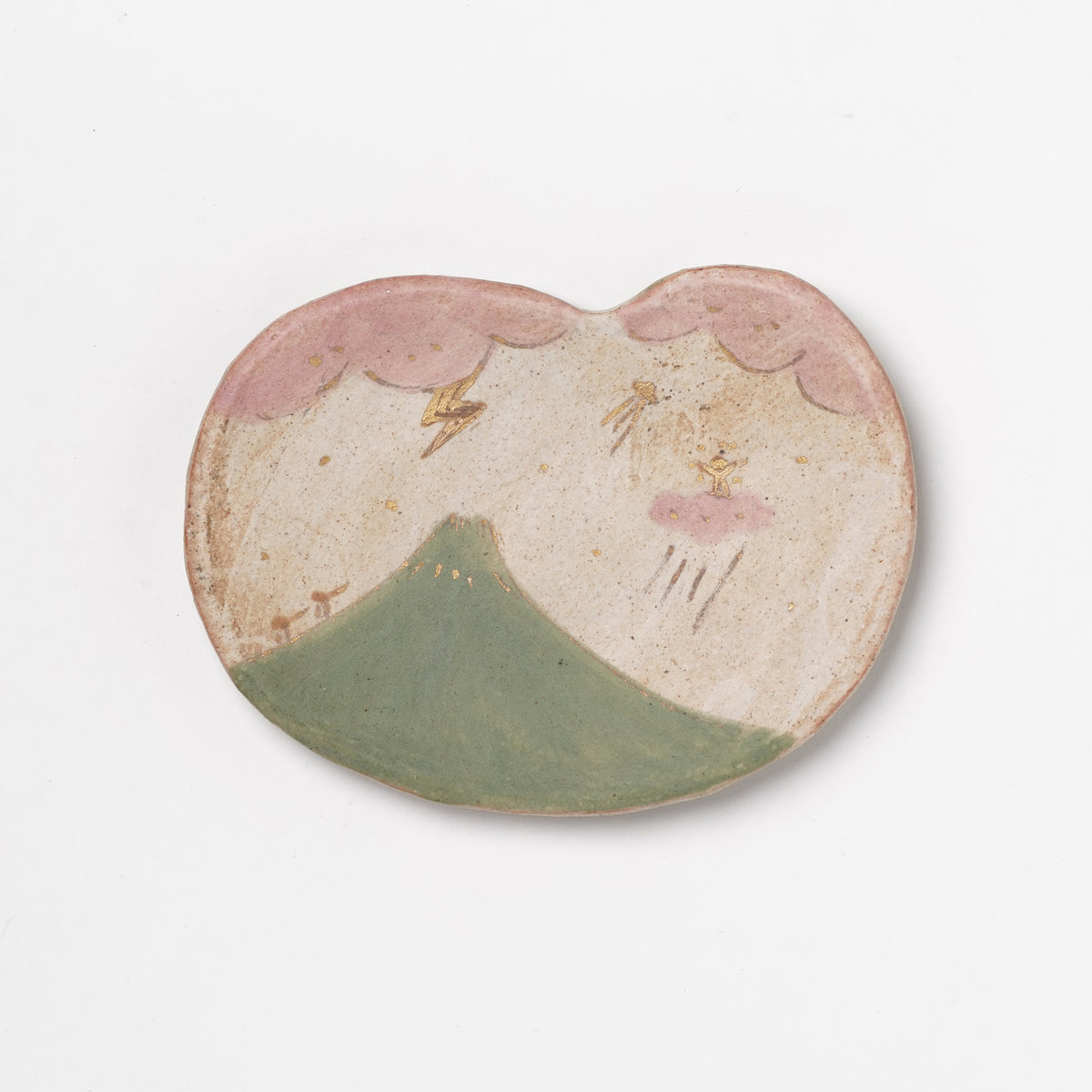 Izumi Sakai Mini Plate with gold