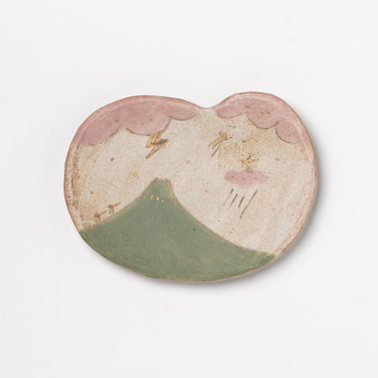 Izumi Sakai Mini Plate with gold