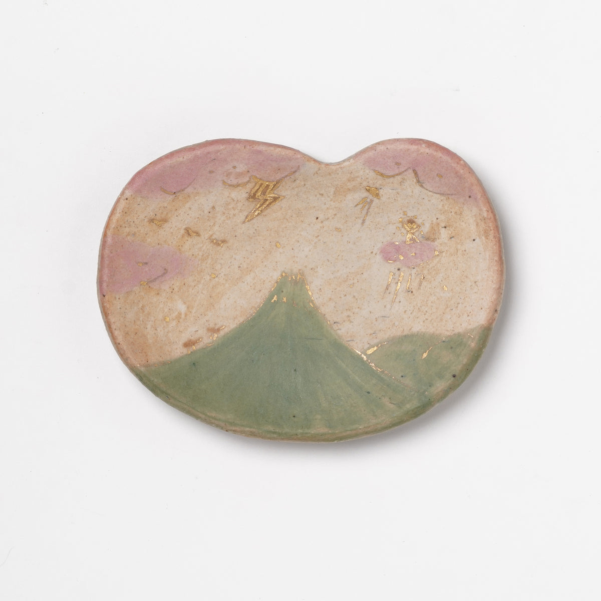 Izumi Sakai Mini Plate with gold