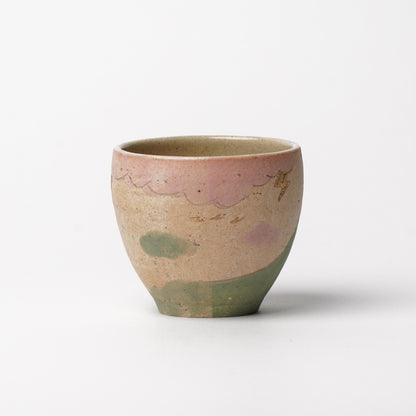 Izumi Sakai Yunomi Tea Cup with gold with gold