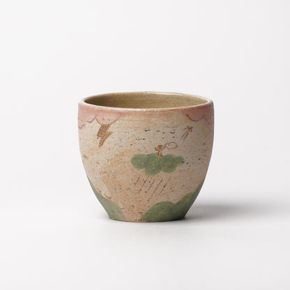 Izumi Sakai Yunomi Tea Cup with gold with gold