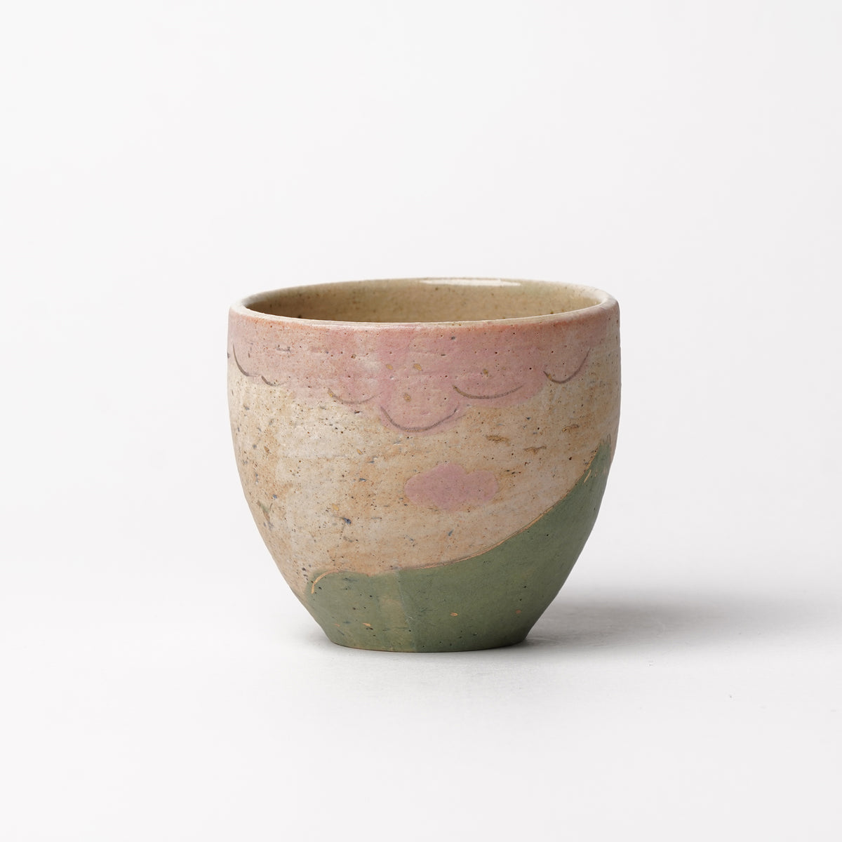 Izumi Sakai Yunomi Tea Cup with gold with gold