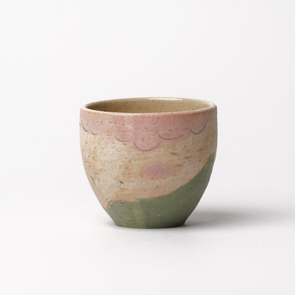 Izumi Sakai Yunomi Tea Cup with gold with gold