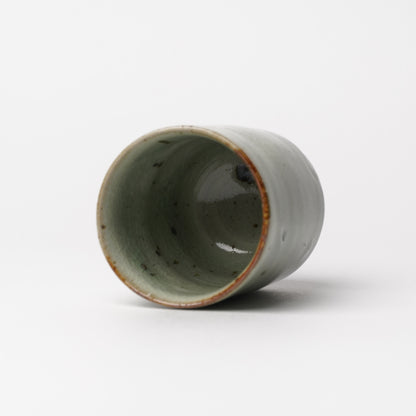 Takeryo Kawaguchi Yunomi Tea Cup Ash Glaze