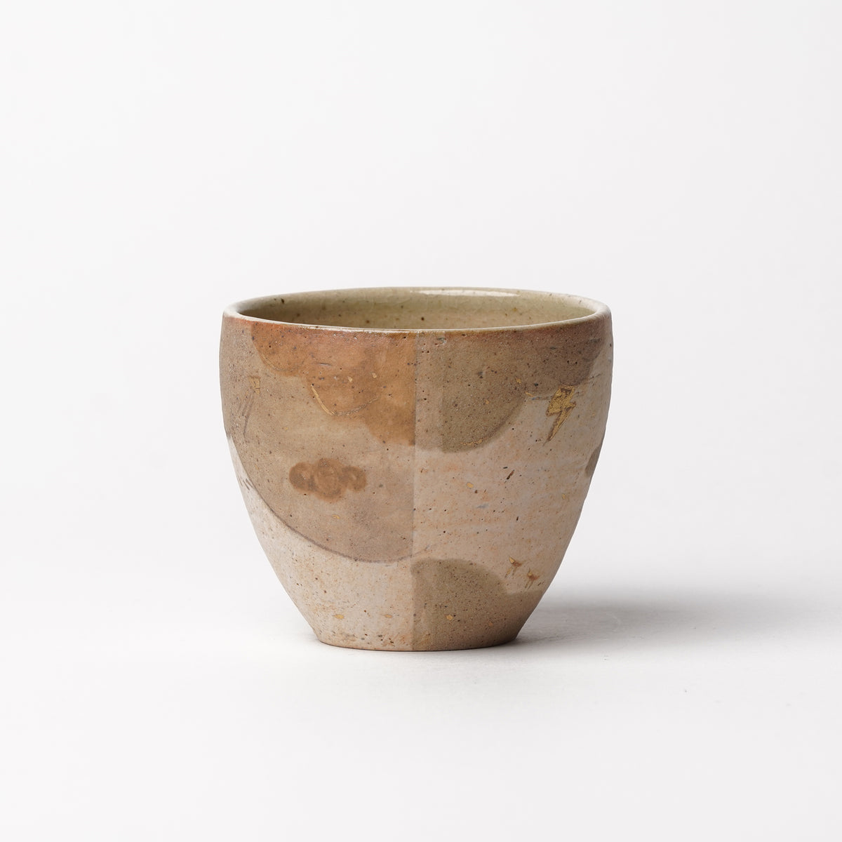 Izumi Sakai Yunomi Tea Cup with gold with gold