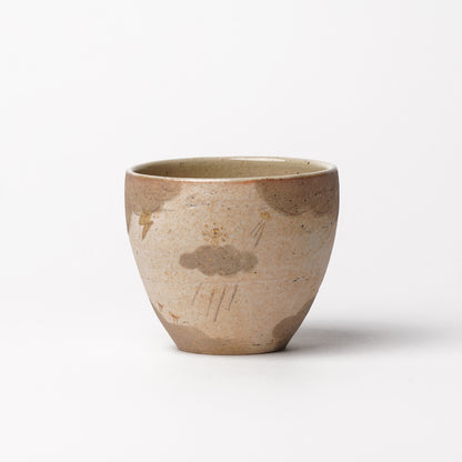 Izumi Sakai Yunomi Tea Cup with gold with gold