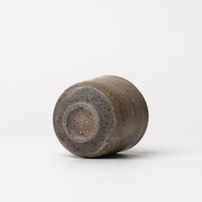 Takeryo Kawaguchi Yunomi Tea Cup Ash Glaze