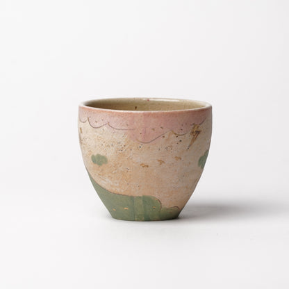 Izumi Sakai Yunomi Tea Cup with gold with gold