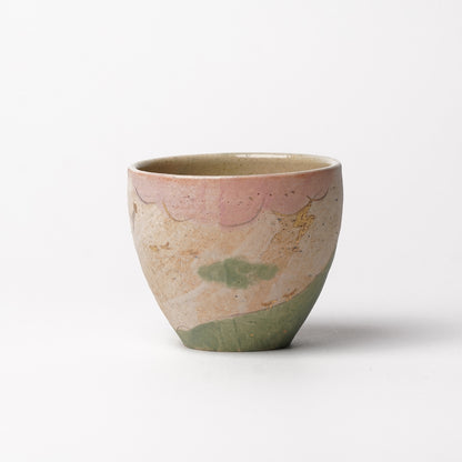 Izumi Sakai Yunomi Tea Cup with gold with gold