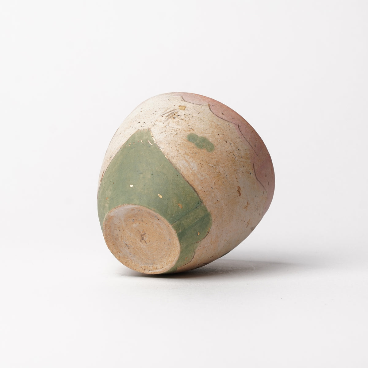 Izumi Sakai Yunomi Tea Cup with gold with gold