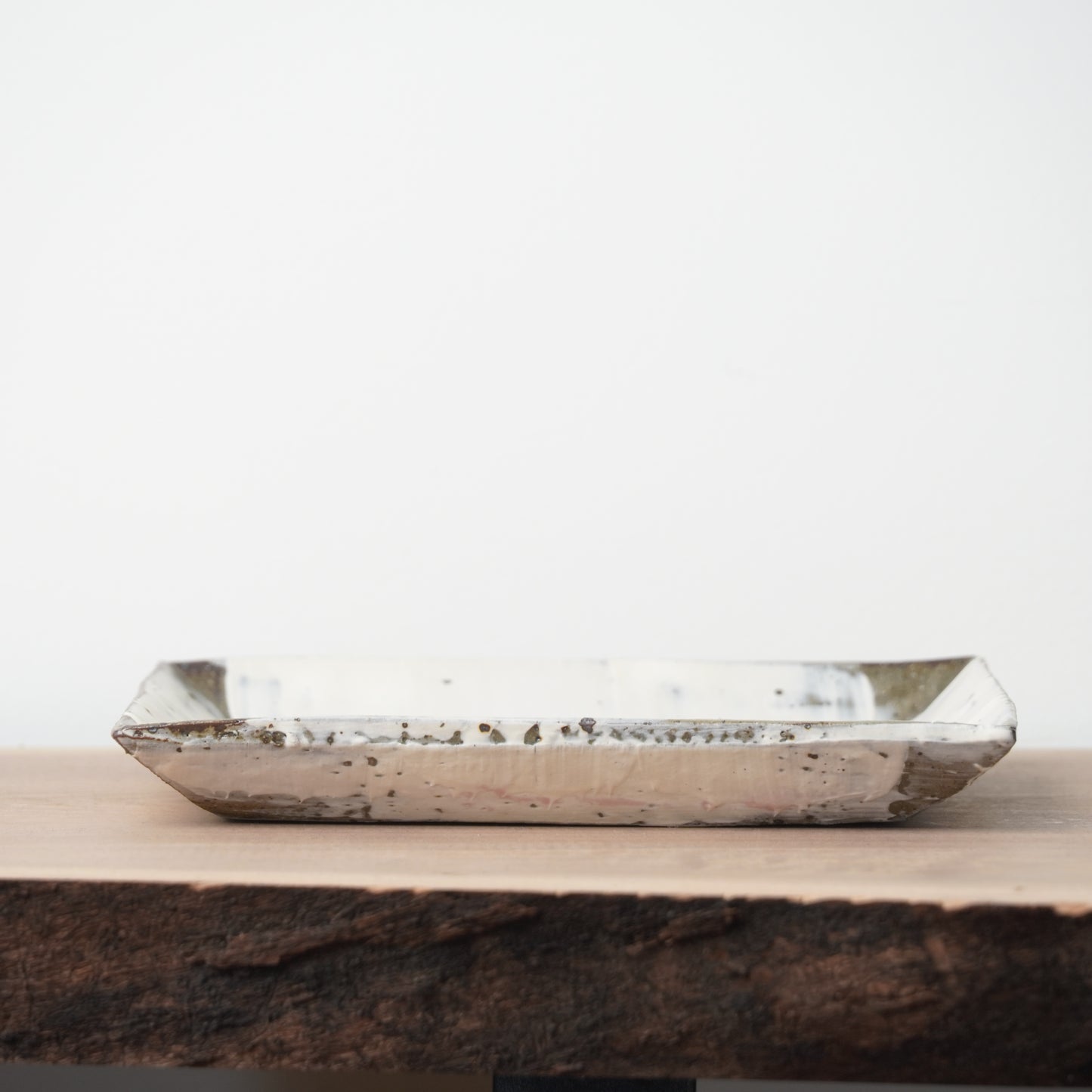 Takuya Ohara Hakeme Brushed Square Plate