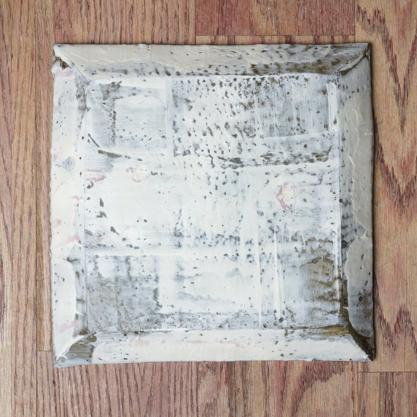 Takuya Ohara Hakeme Brushed Square Plate
