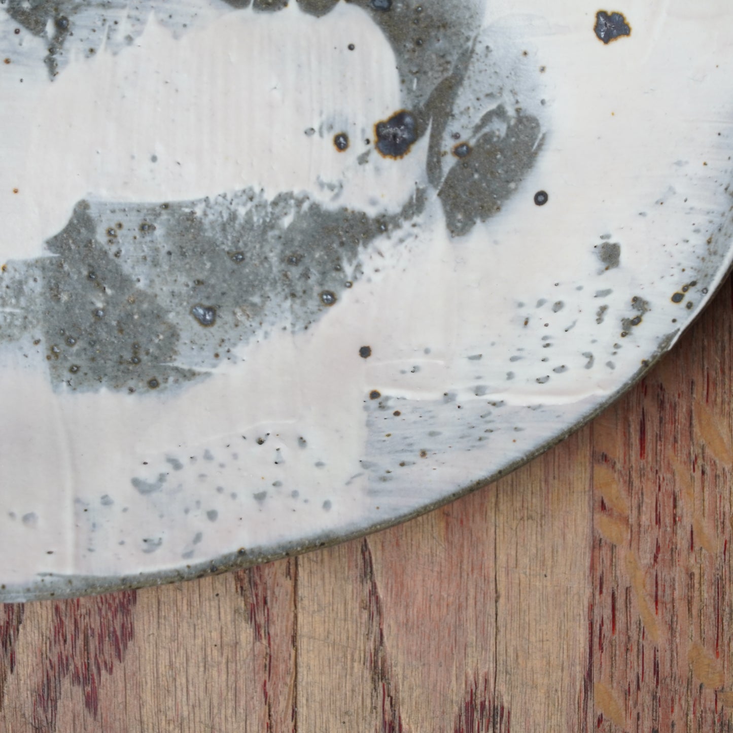 Takuya Ohara Hakeme Brushed Oval Plate