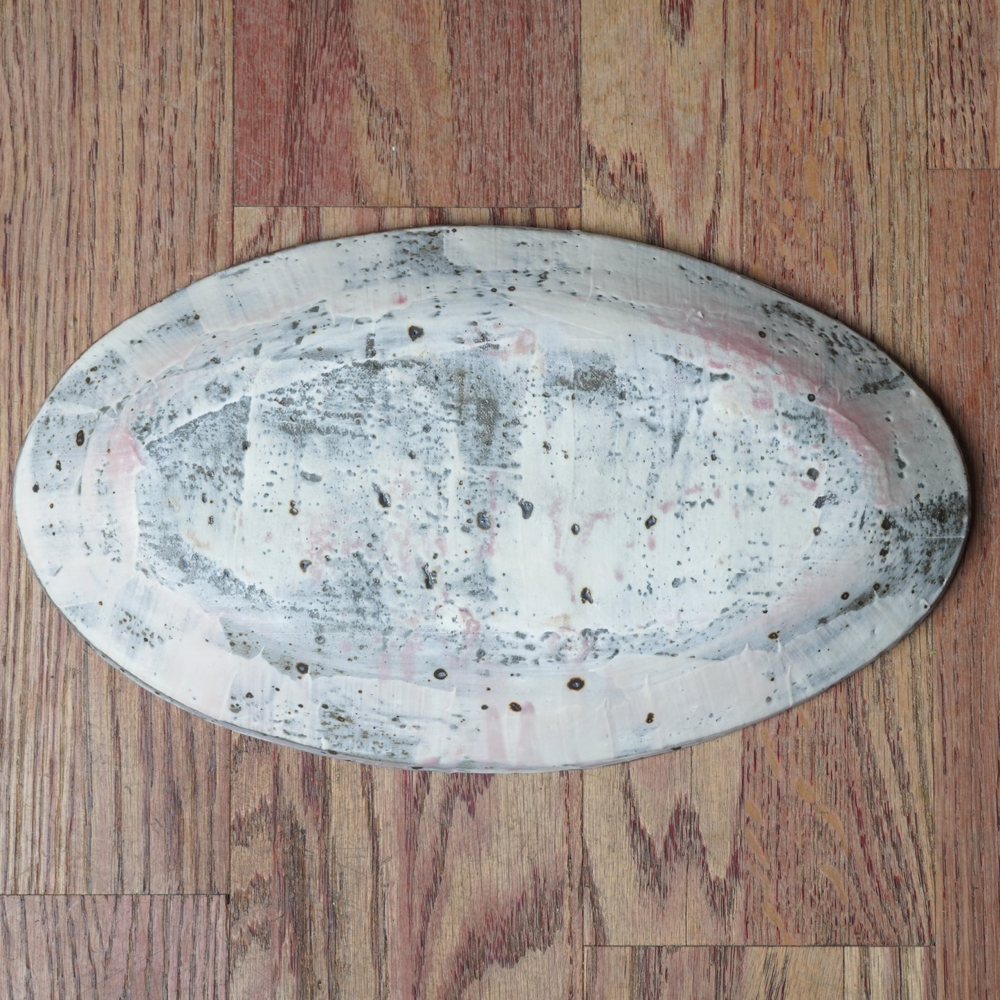 Takuya Ohara Hakeme Brushed Oval Plate