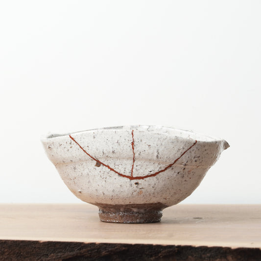 KINTSUGI Nakagawa Jinenbogama Karatsu Katakuchi Bowl