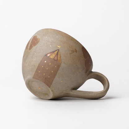 Izumi Sakai Mug with Gold