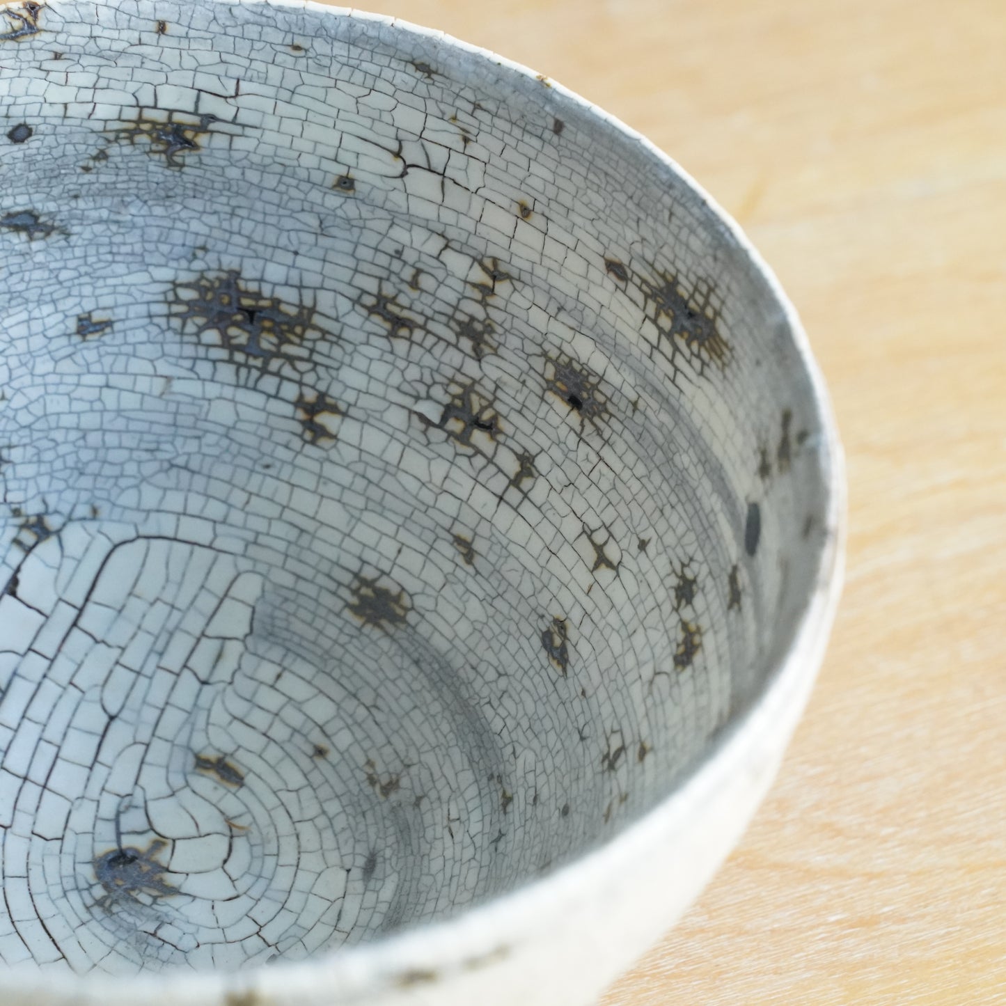 Takuya Ohara Hakeme Glaze Chawan Rice Bowl