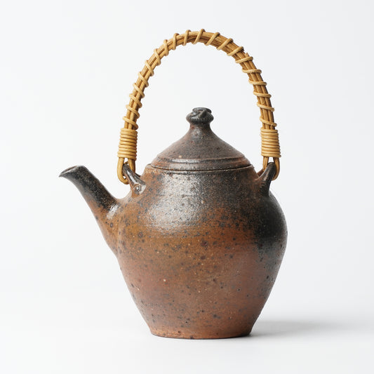 Keiji Tanaka Kyusu Tea Pot Nanban Woodfired