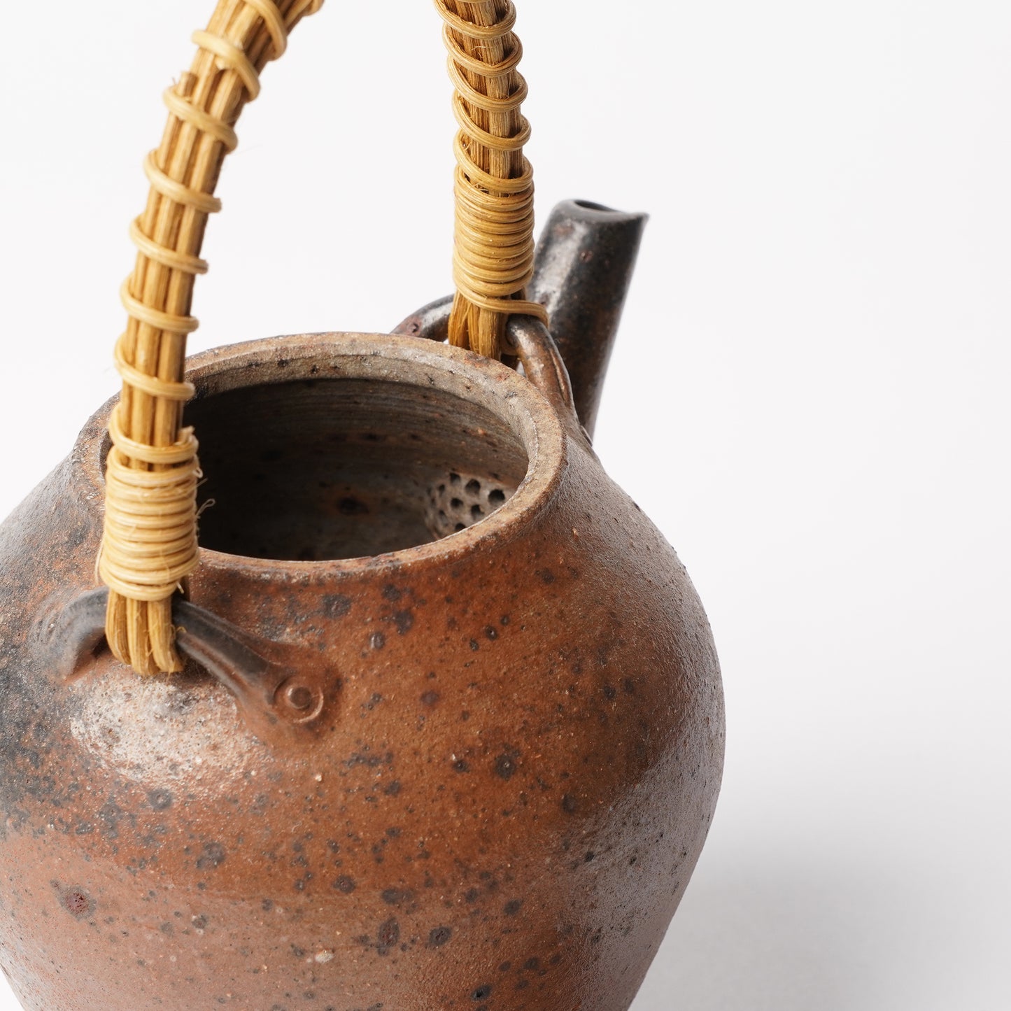 Keiji Tanaka Kyusu Tea Pot Nanban Woodfired