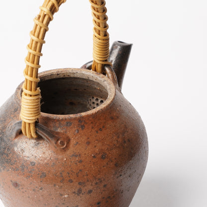 Keiji Tanaka Kyusu Tea Pot Nanban Woodfired