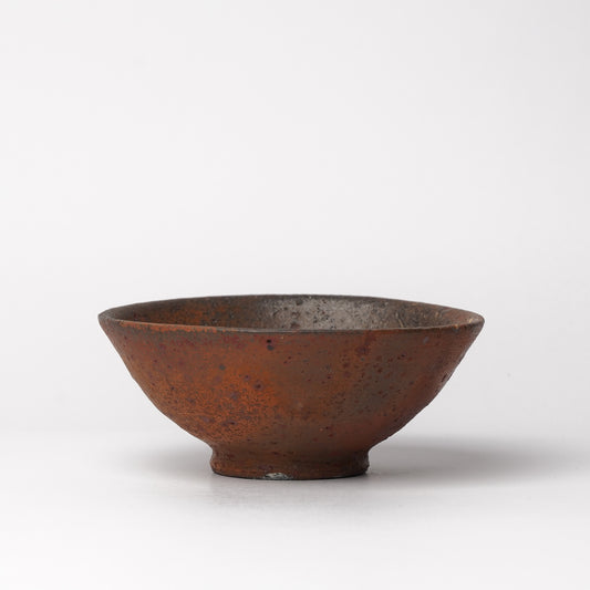 Keiji Tanaka Chawan Rice/Matcha Bowl Nanban Woodfired