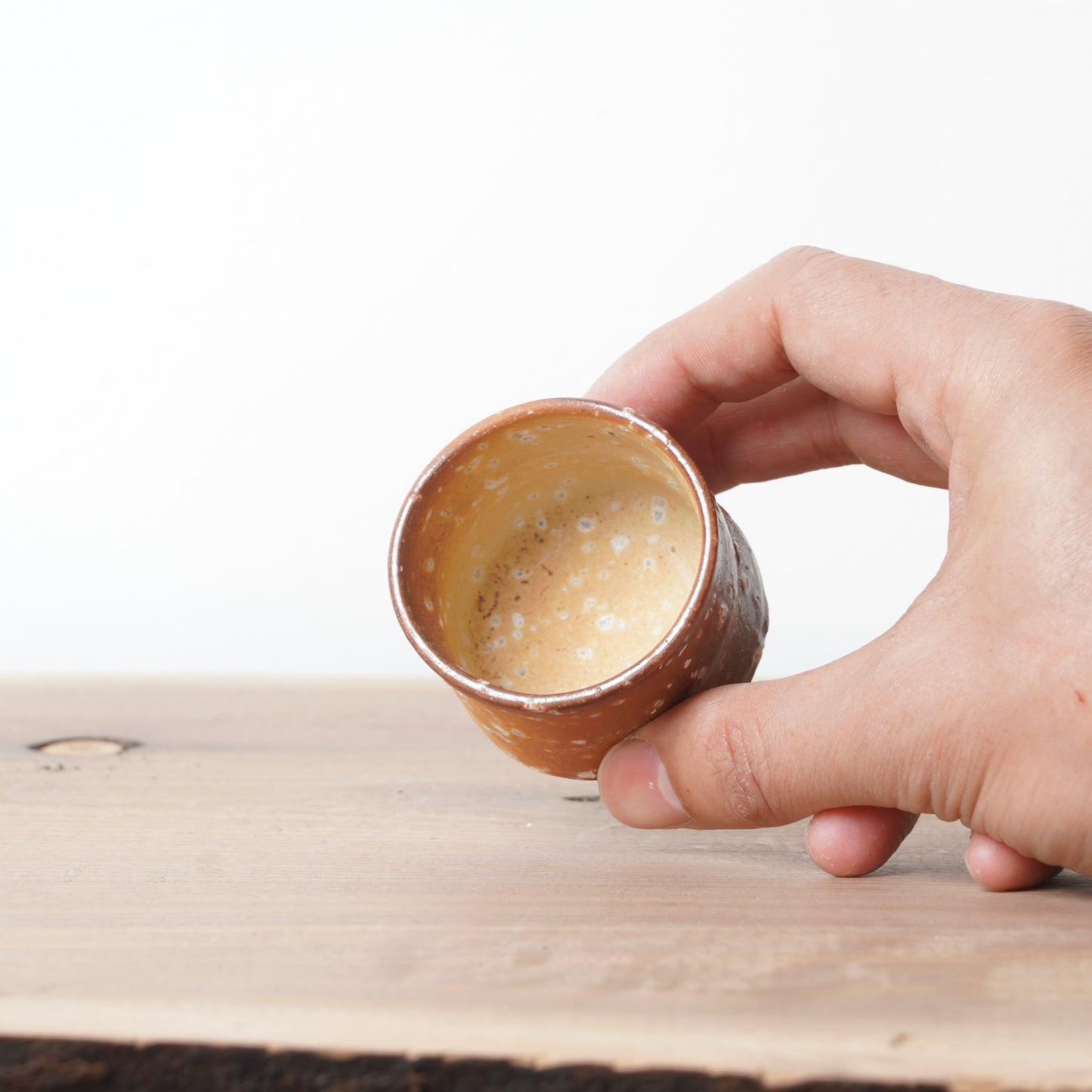 Shigarakiyaki Choko Sakecup Teacup Woodfired