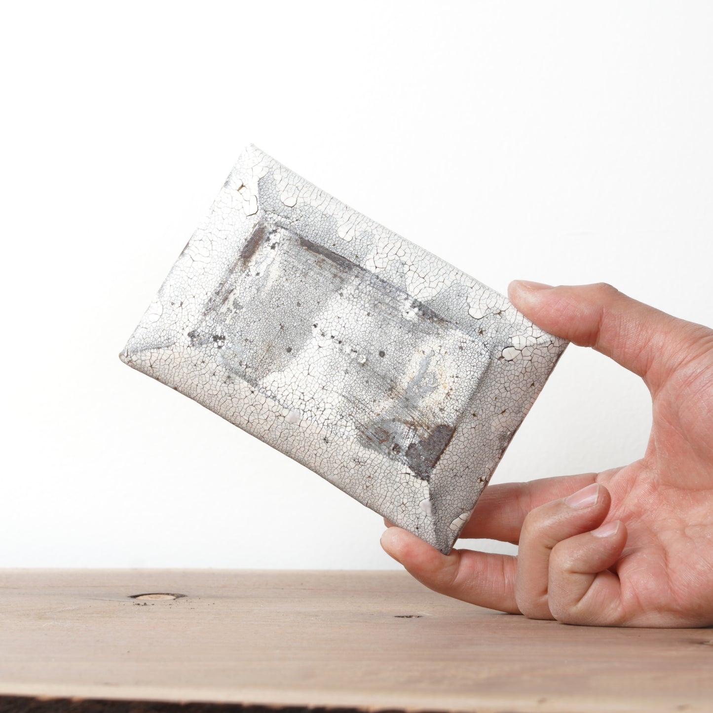 Takuya Ohara Cracked Glaze Mini Plate