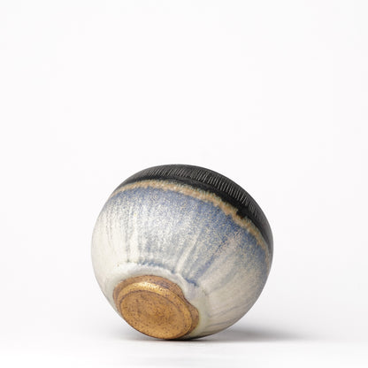 Nobuhito Nakaoka Colored Ash Glaze Cup with Gold