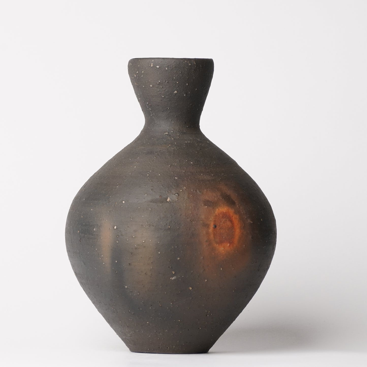 Nobuhito Nakaoka Vase Tanka Yakishime