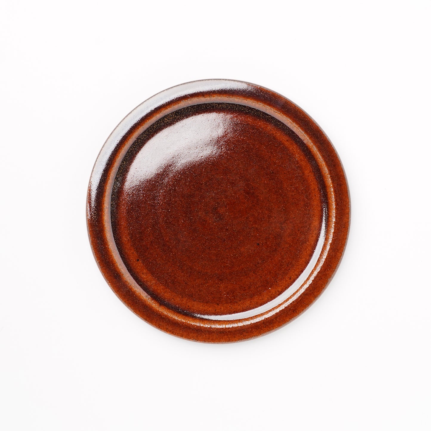 NOTA & Design Peacock Pot Planter with Saucer M Brown