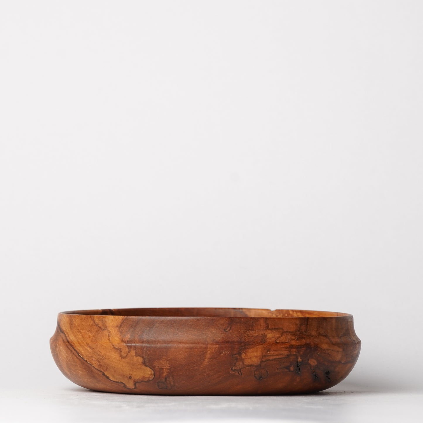 Yuzo Komada chestnut Shallow Bowl