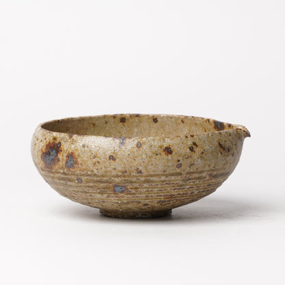Shingo Umano Katakuchi Sake / Matcha Bowl Server