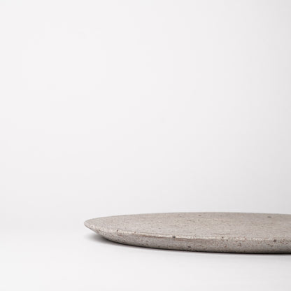 Yusuke Wakasa White Sand Rim Dinner Plate