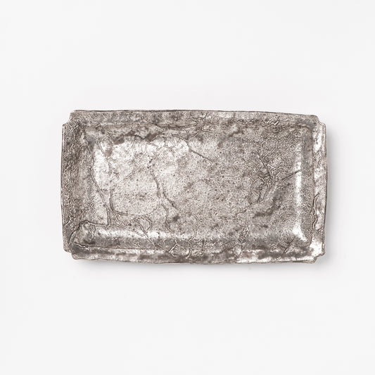 Naoto Tanii Silver Rectangle Plate