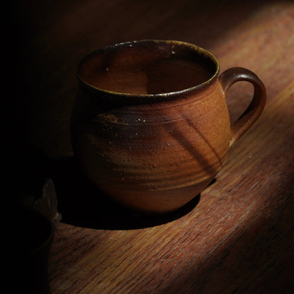 Ichiro Mori Large Mug Bizen Woodfired