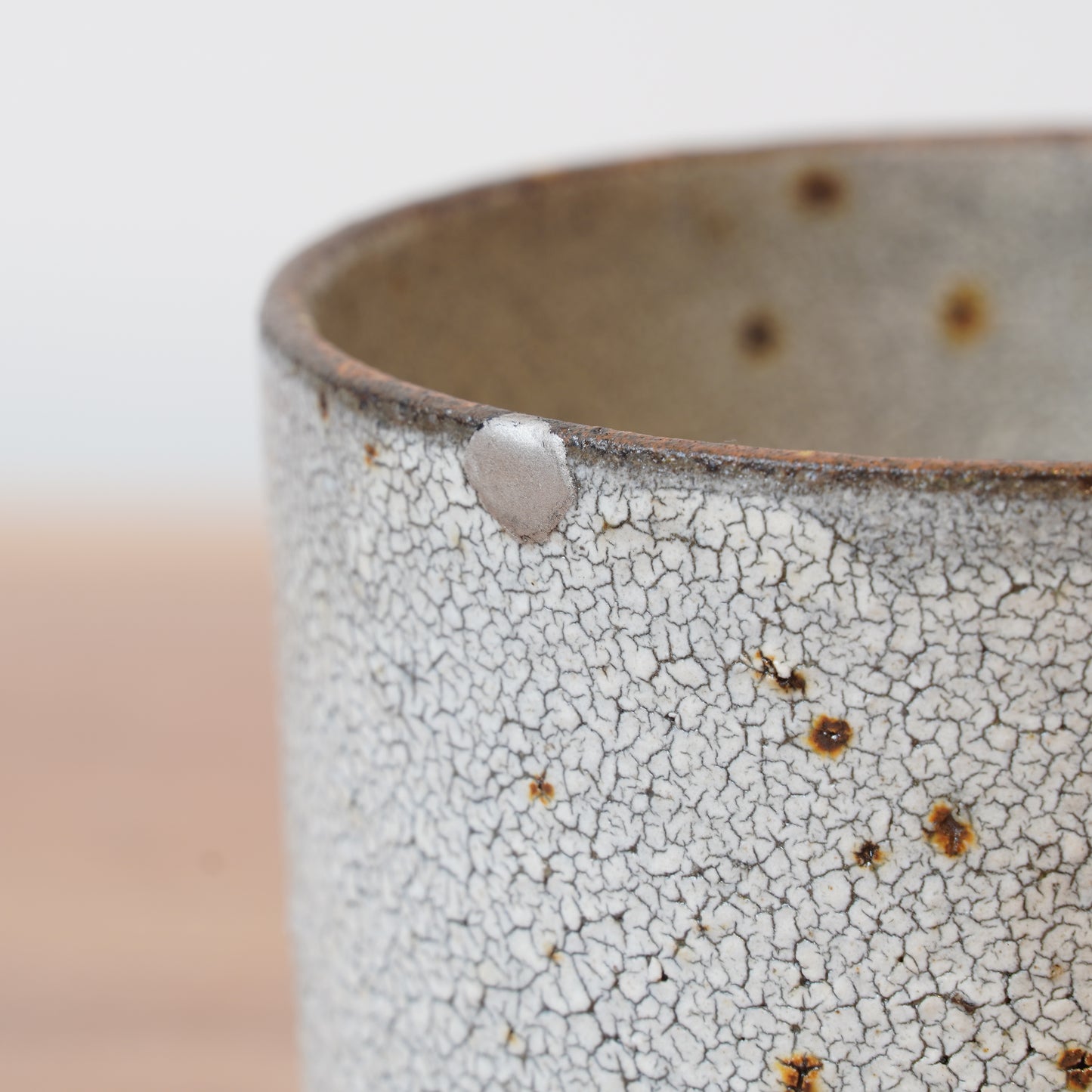 Kintsugi Futoshi Yamashita Volcanic Cup (Gintsugi)