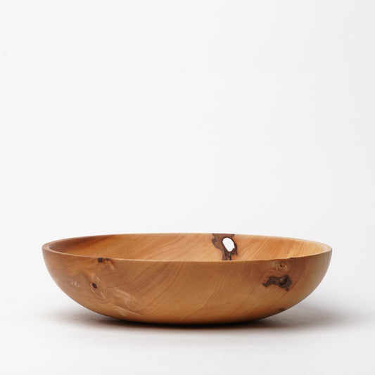 Yuzo Komada chestnut Shallow Bowl