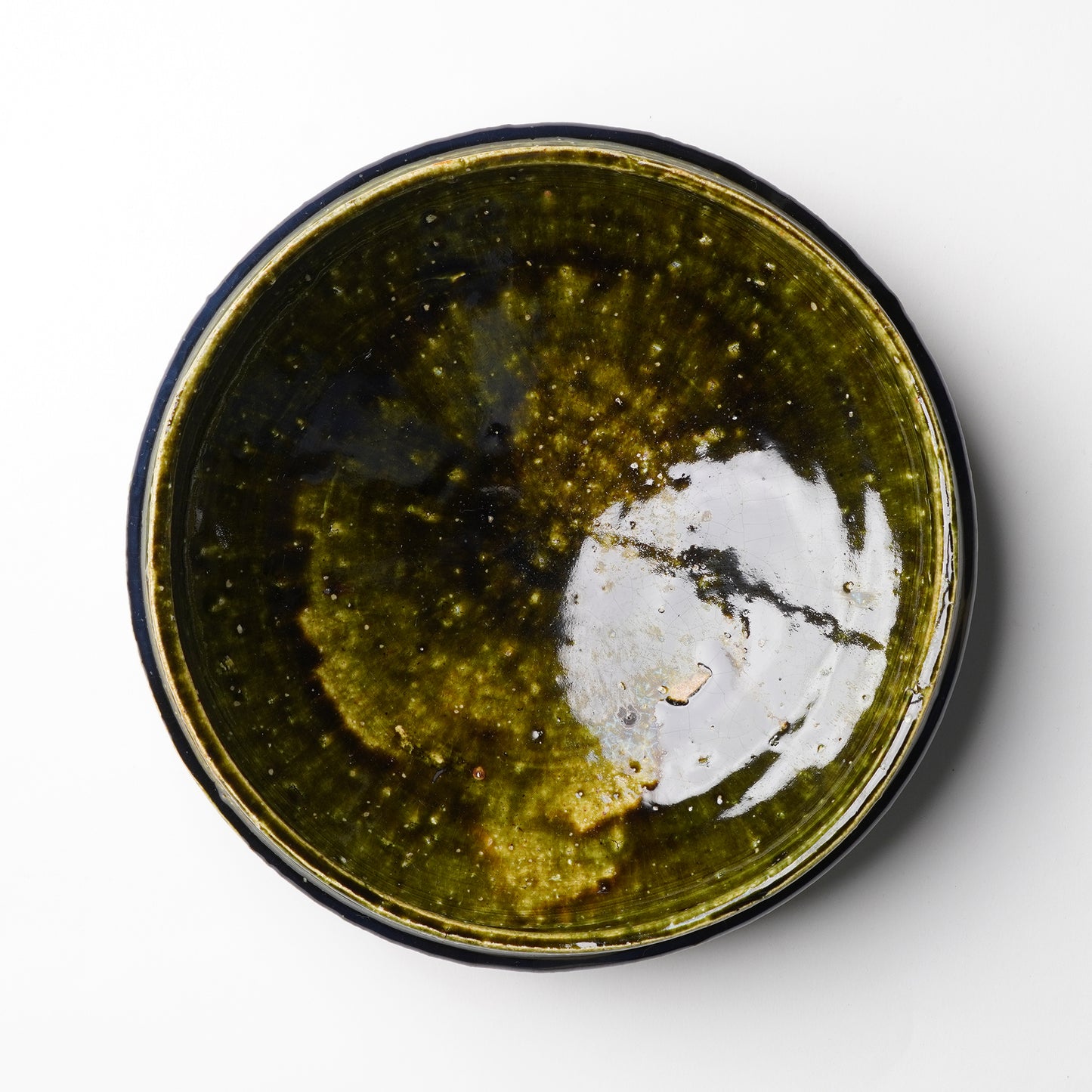 Takuya Kanamoto  Oribe Glaze Bowl Large
