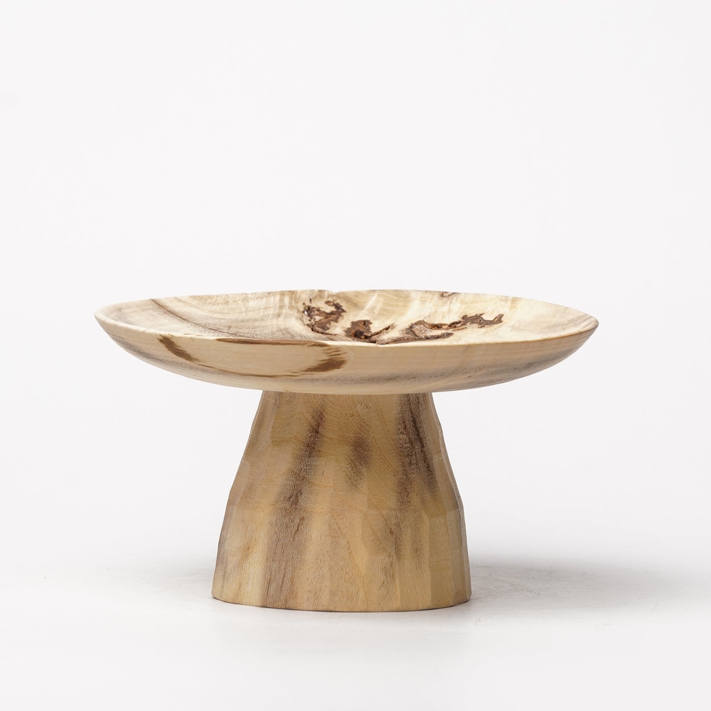 Yuzo Komada Japanese Ilex Wood Koudai Plate